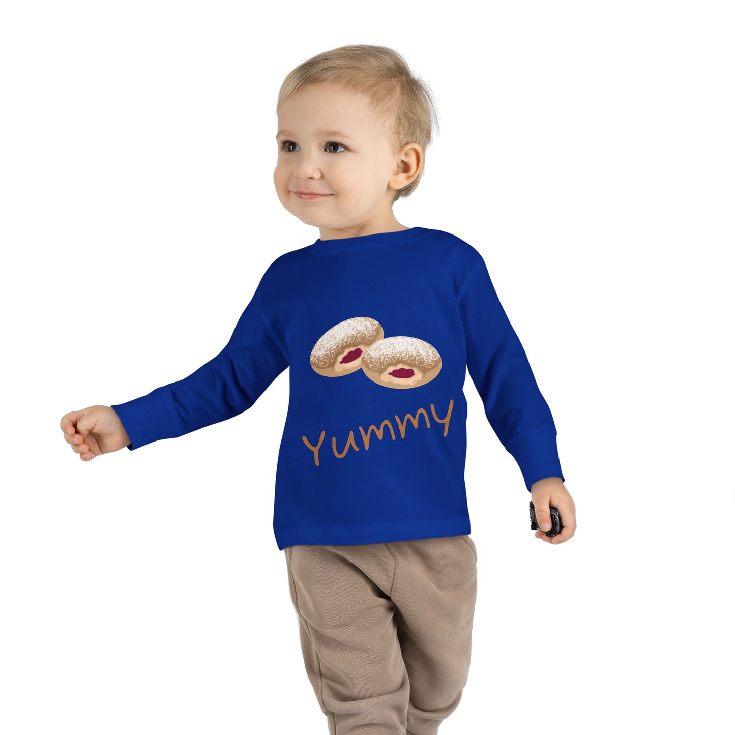Yummy Sufganiyot Toddler Long Sleeve