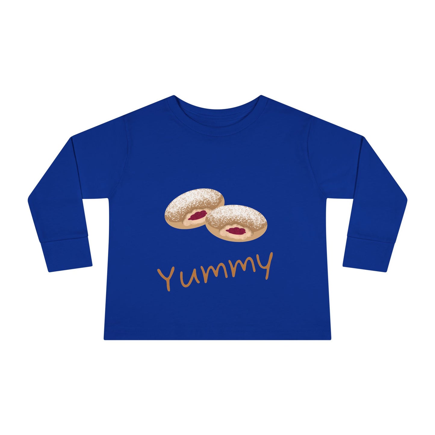 Yummy Sufganiyot Toddler Long Sleeve
