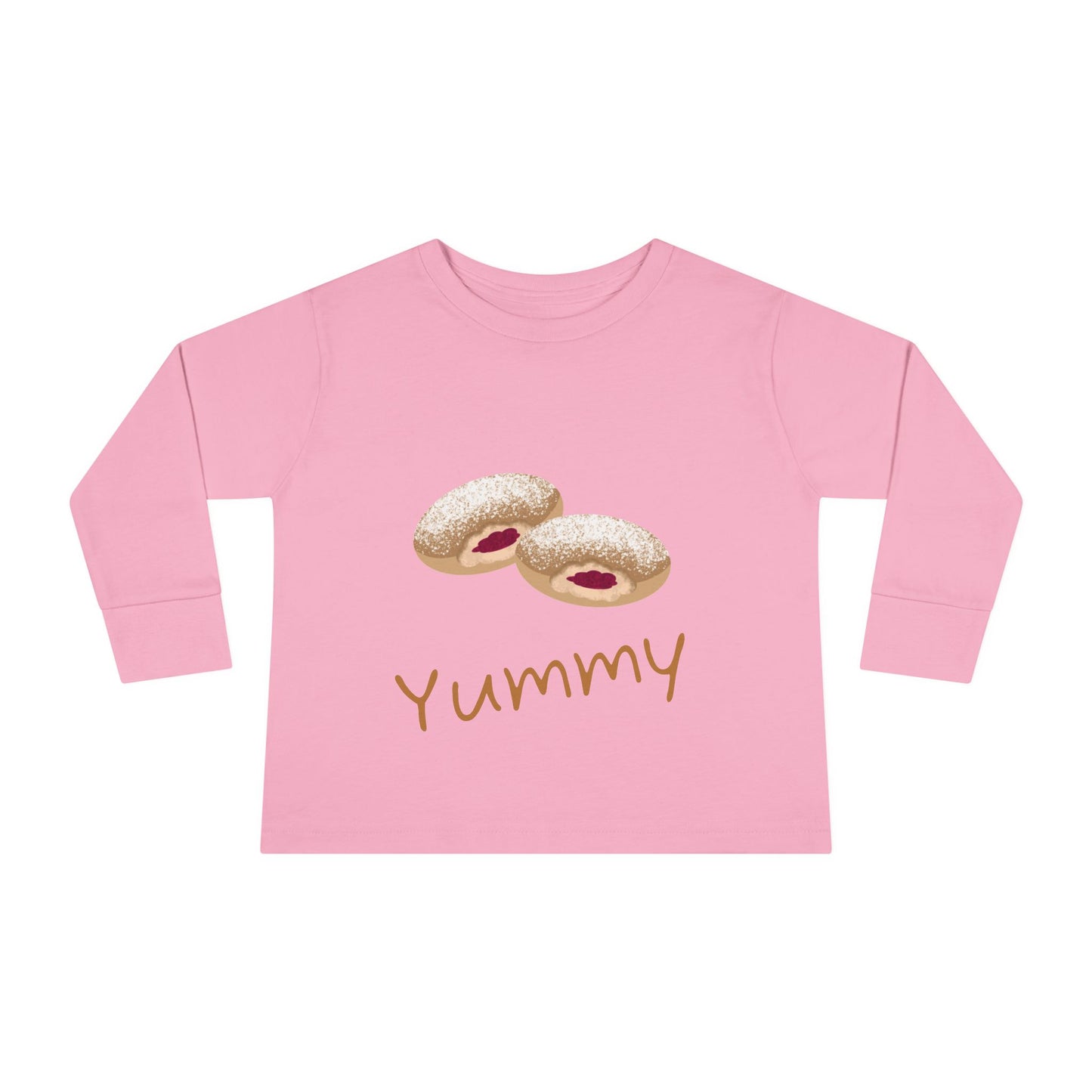 Yummy Sufganiyot Toddler Long Sleeve