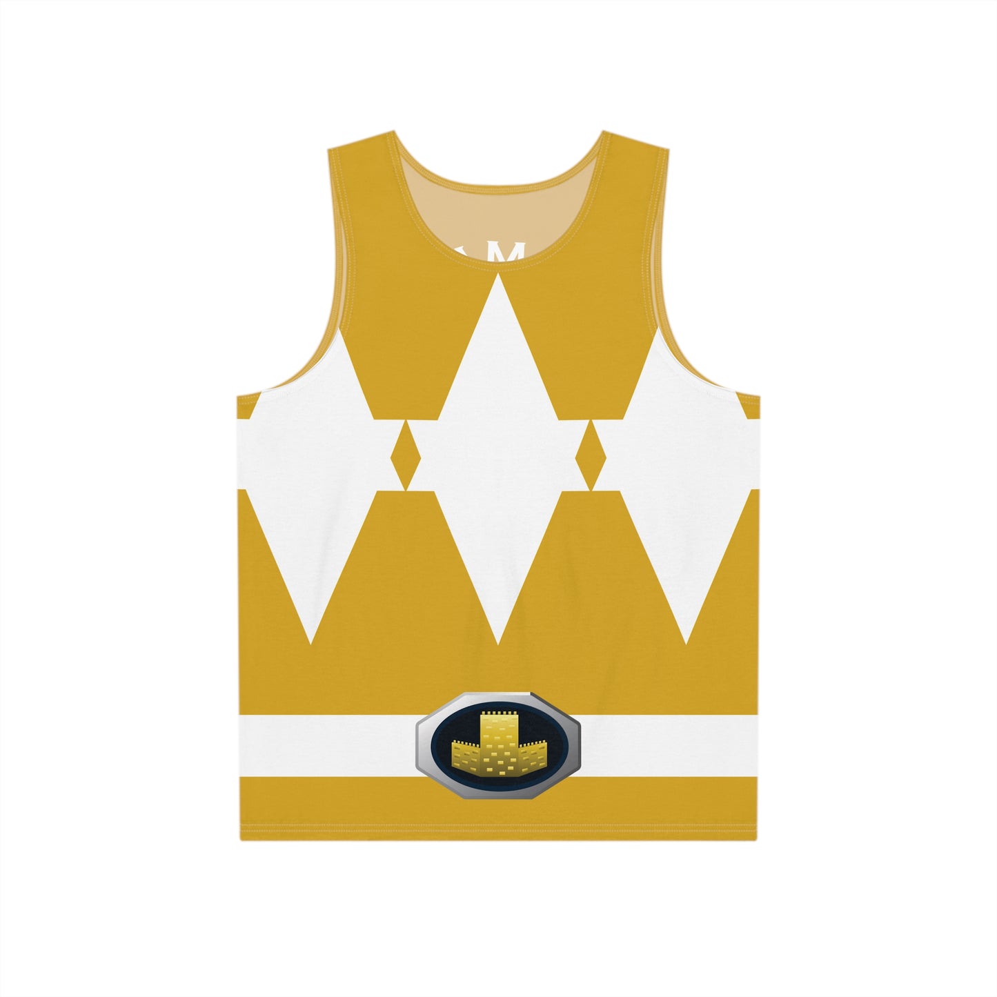 Tank Top Yellow Power Ranger Style