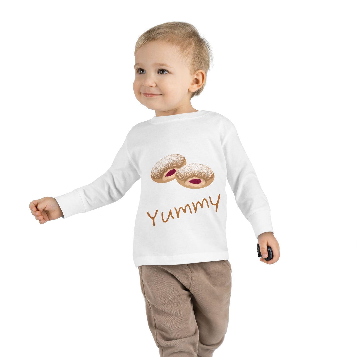 Yummy Sufganiyot Toddler Long Sleeve