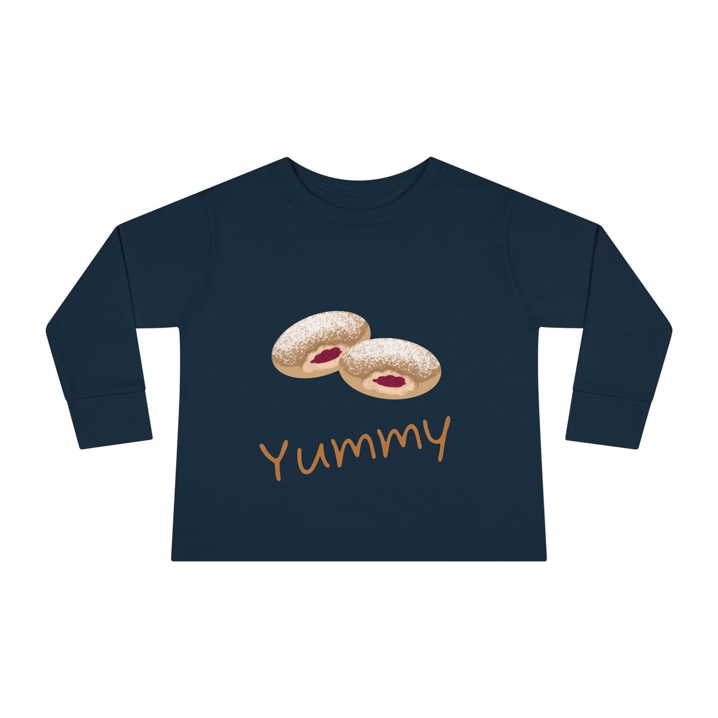 Yummy Sufganiyot Toddler Long Sleeve