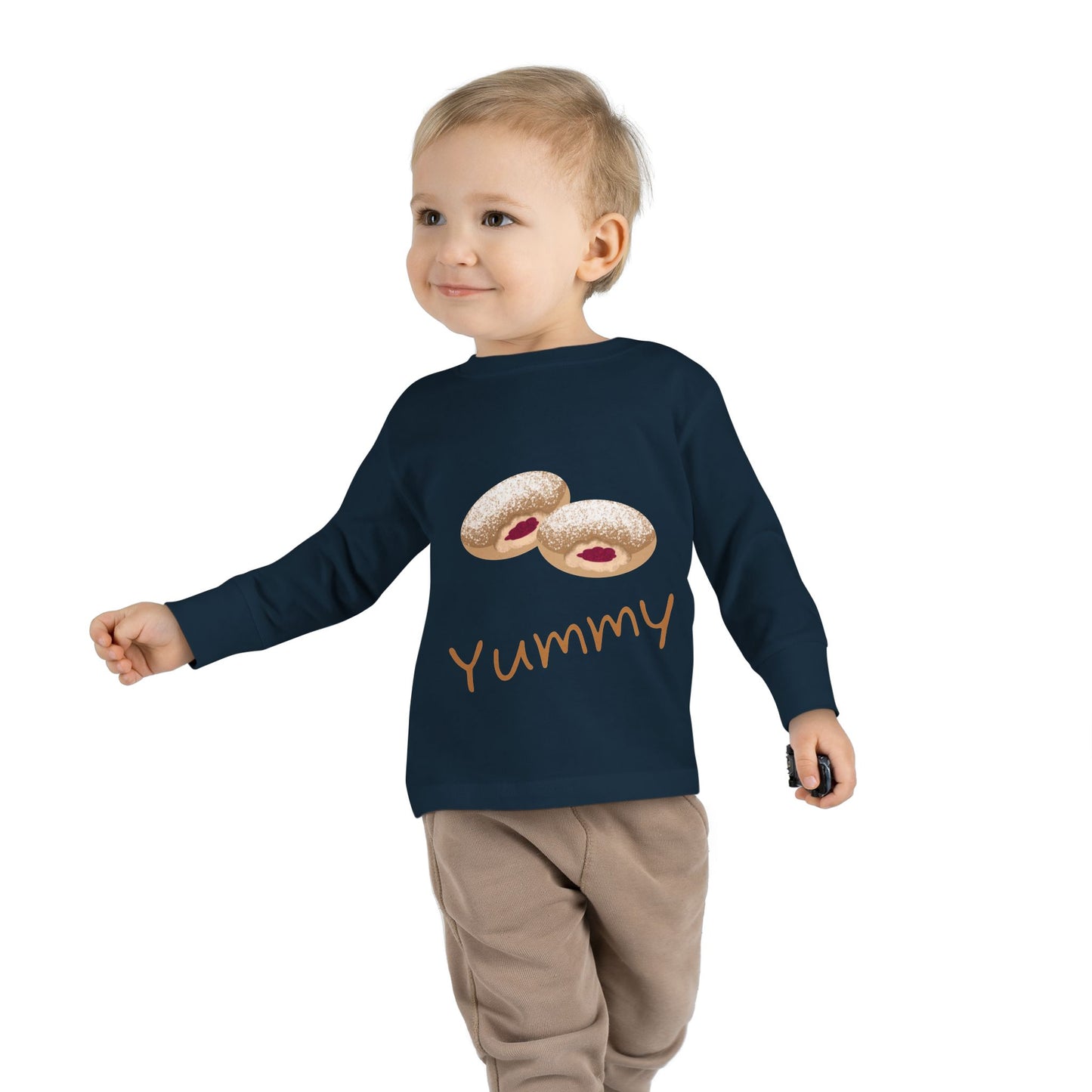 Yummy Sufganiyot Toddler Long Sleeve