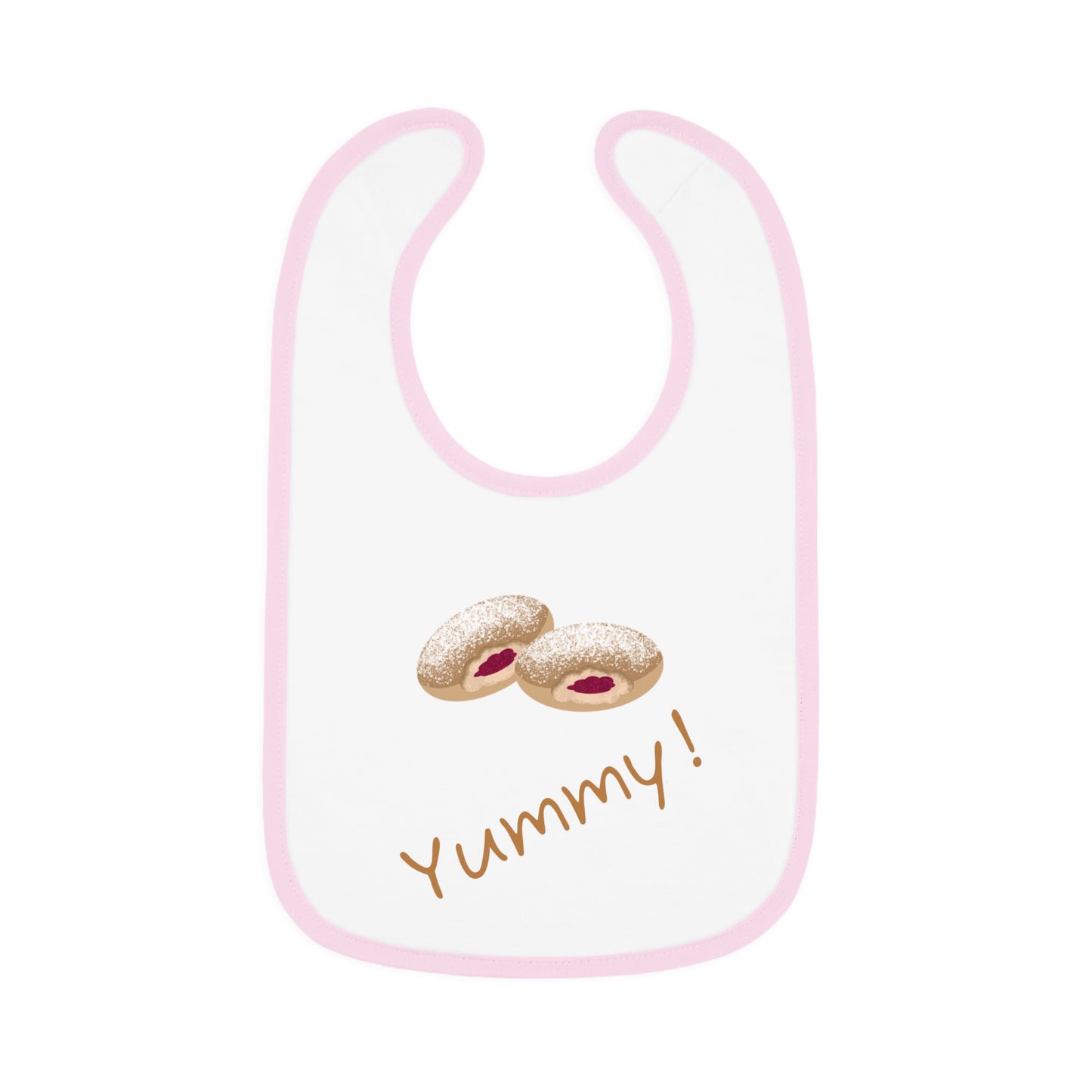 Yummy Sufganiyot Baby Bib