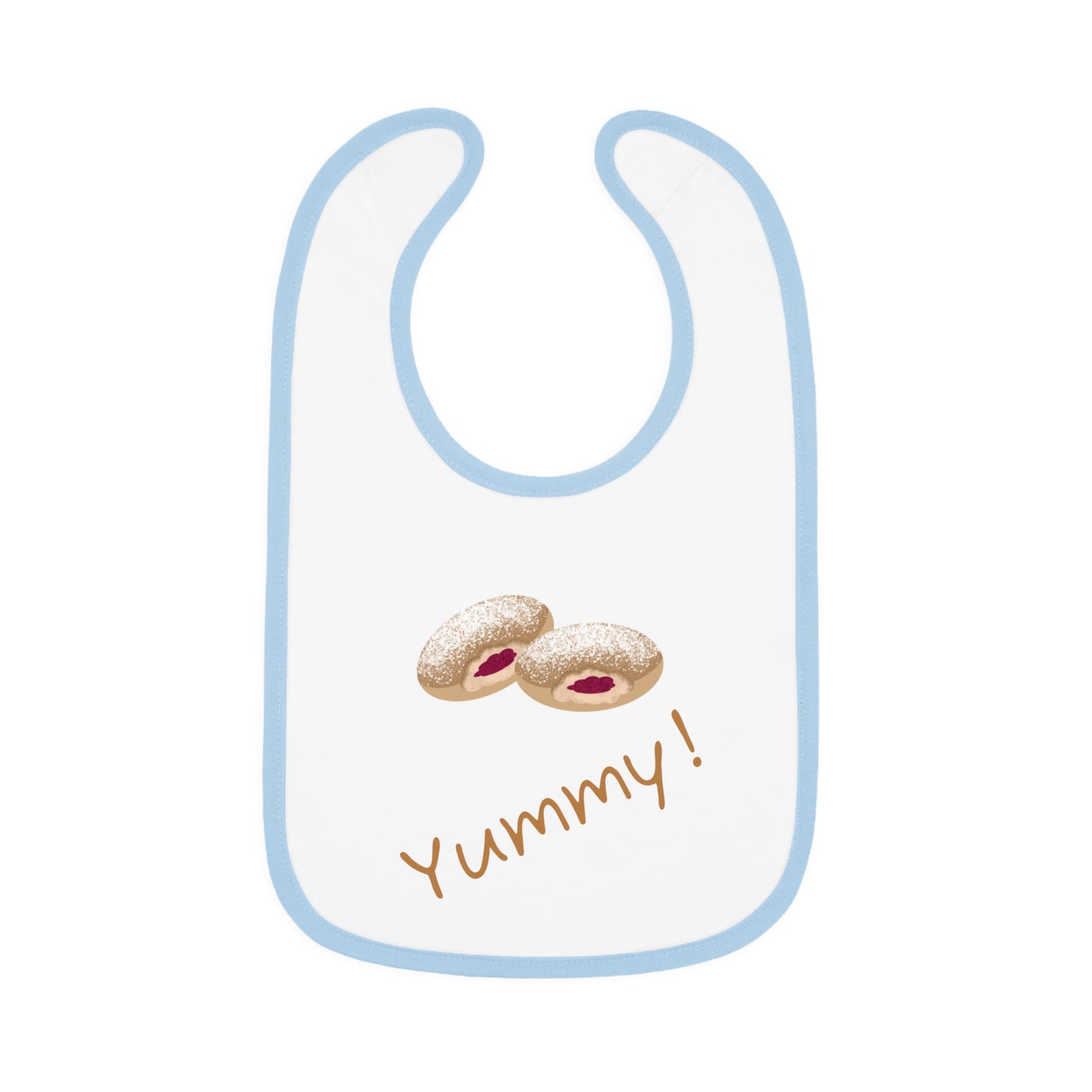 Yummy Sufganiyot Baby Bib