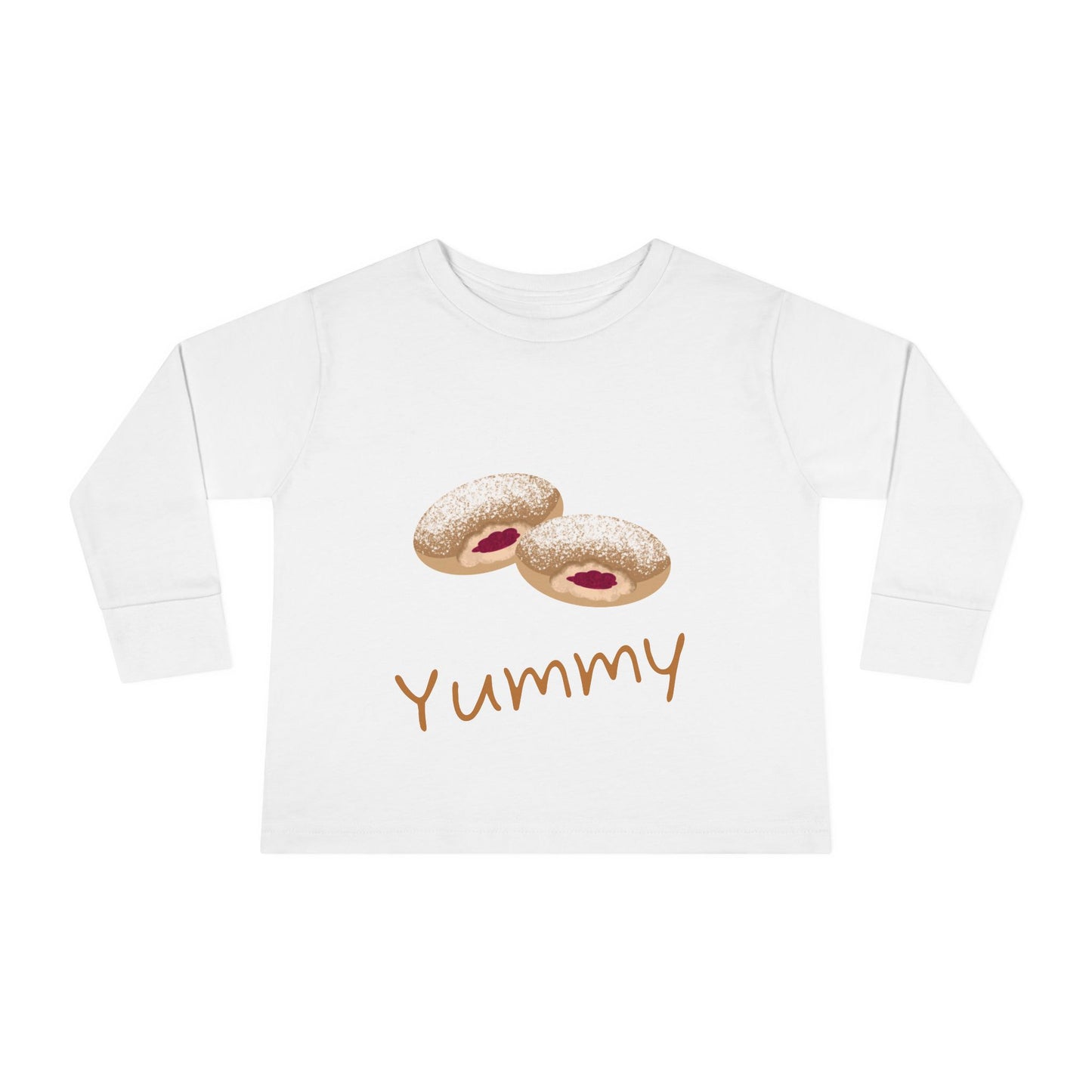 Yummy Sufganiyot Toddler Long Sleeve