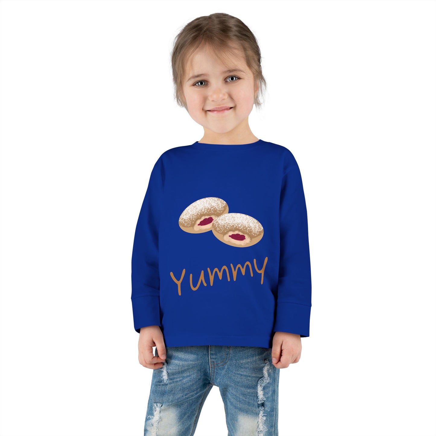 Yummy Sufganiyot Toddler Long Sleeve