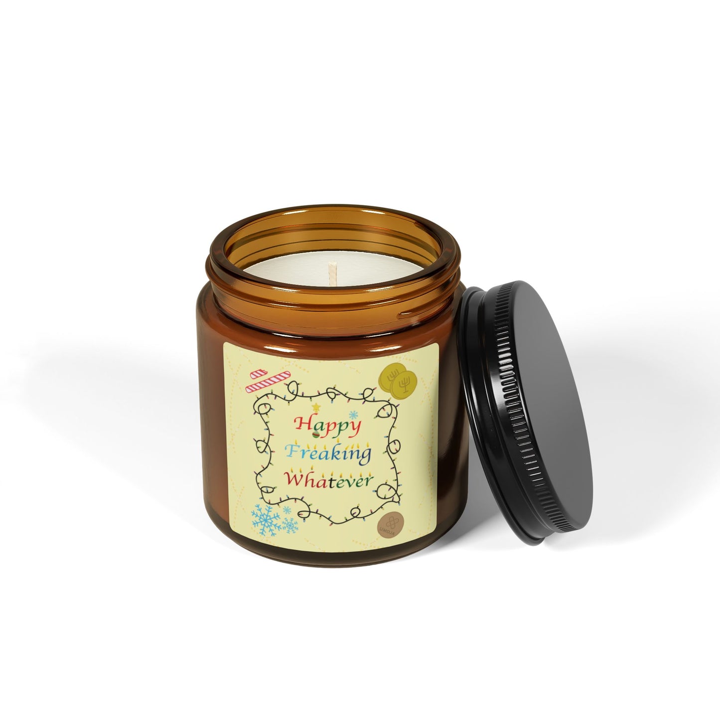 Happy Freaking Whatever - Scented Soy Candle