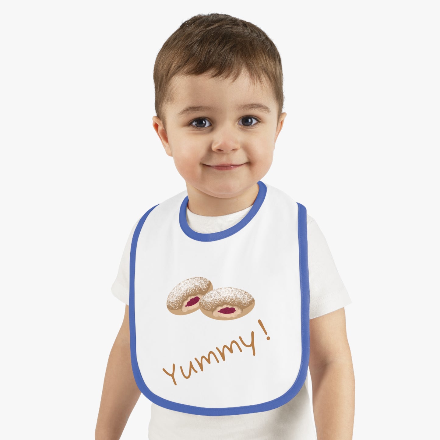 Yummy Sufganiyot Baby Bib