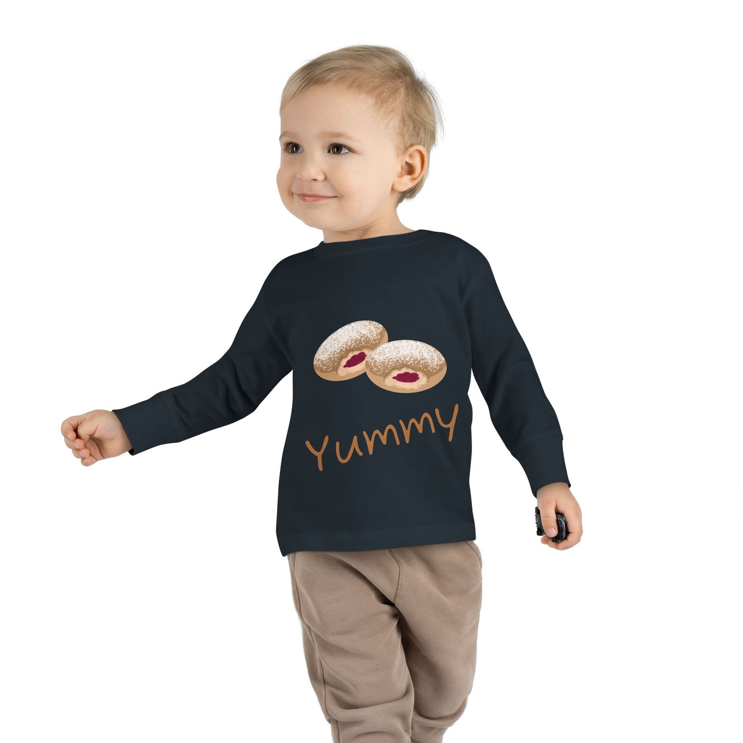 Yummy Sufganiyot Toddler Long Sleeve