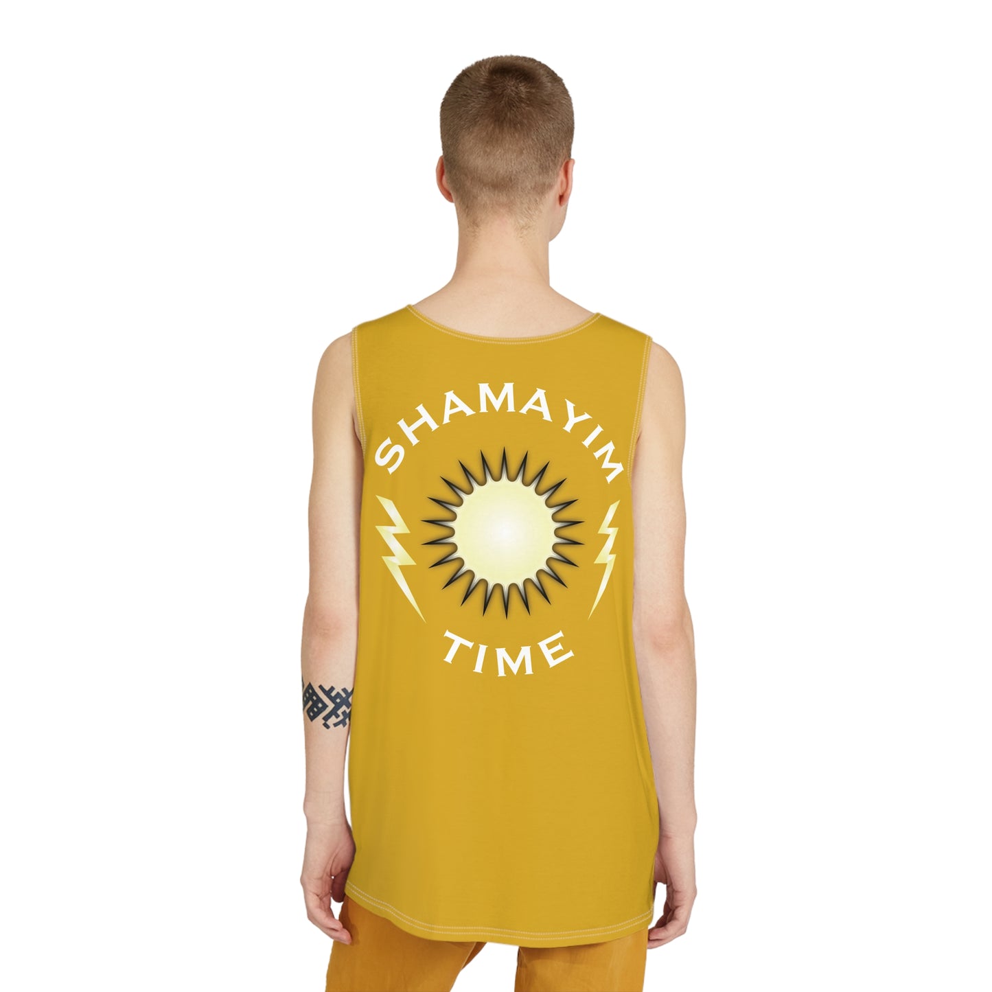 Tank Top Yellow Power Ranger Style