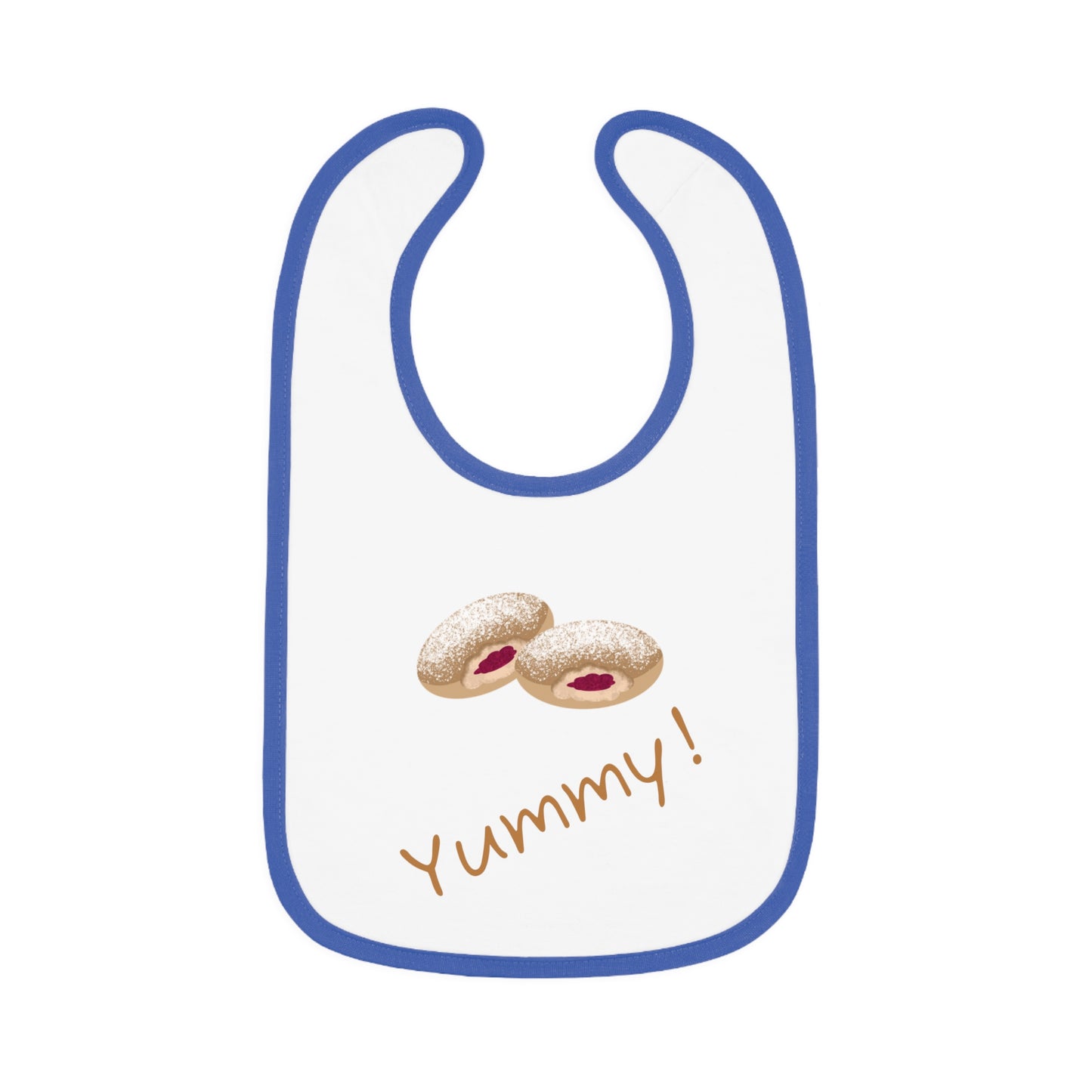 Yummy Sufganiyot Baby Bib
