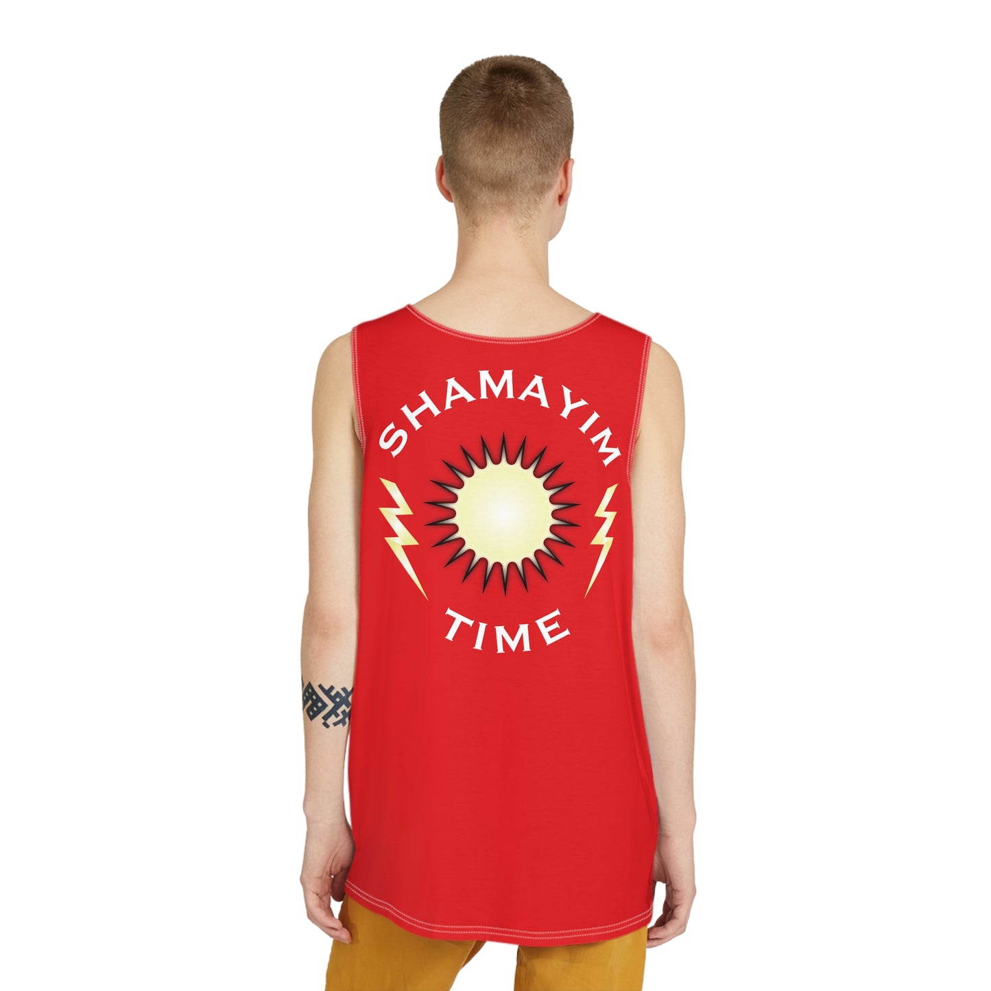 Tank Top Red Power Ranger Style