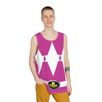 Tank Top Pink Power Ranger Style