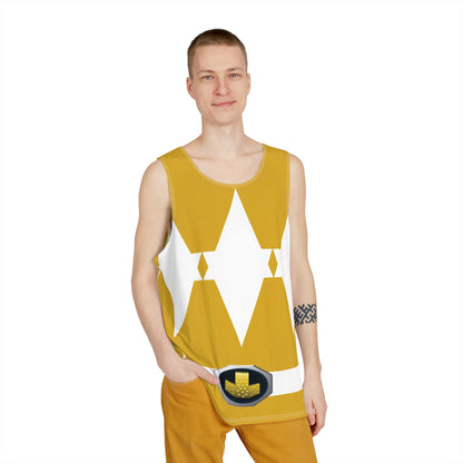 Tank Top Yellow Power Ranger Style