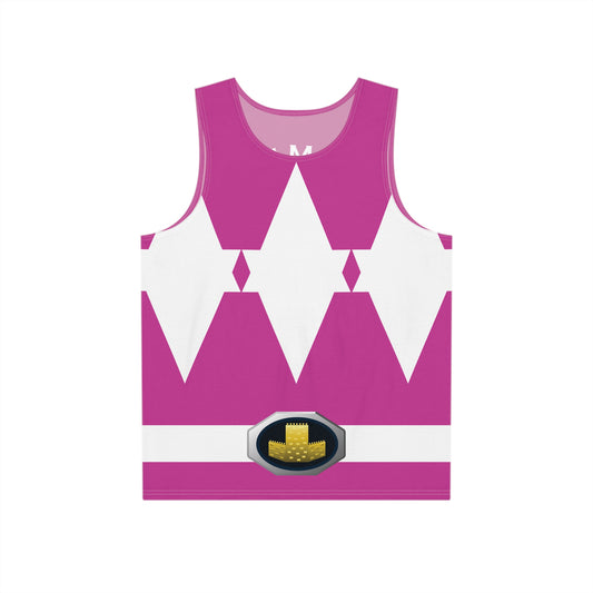 Tank Top Pink Power Ranger Style