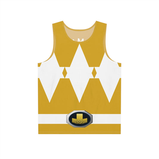 Tank Top Yellow Power Ranger Style