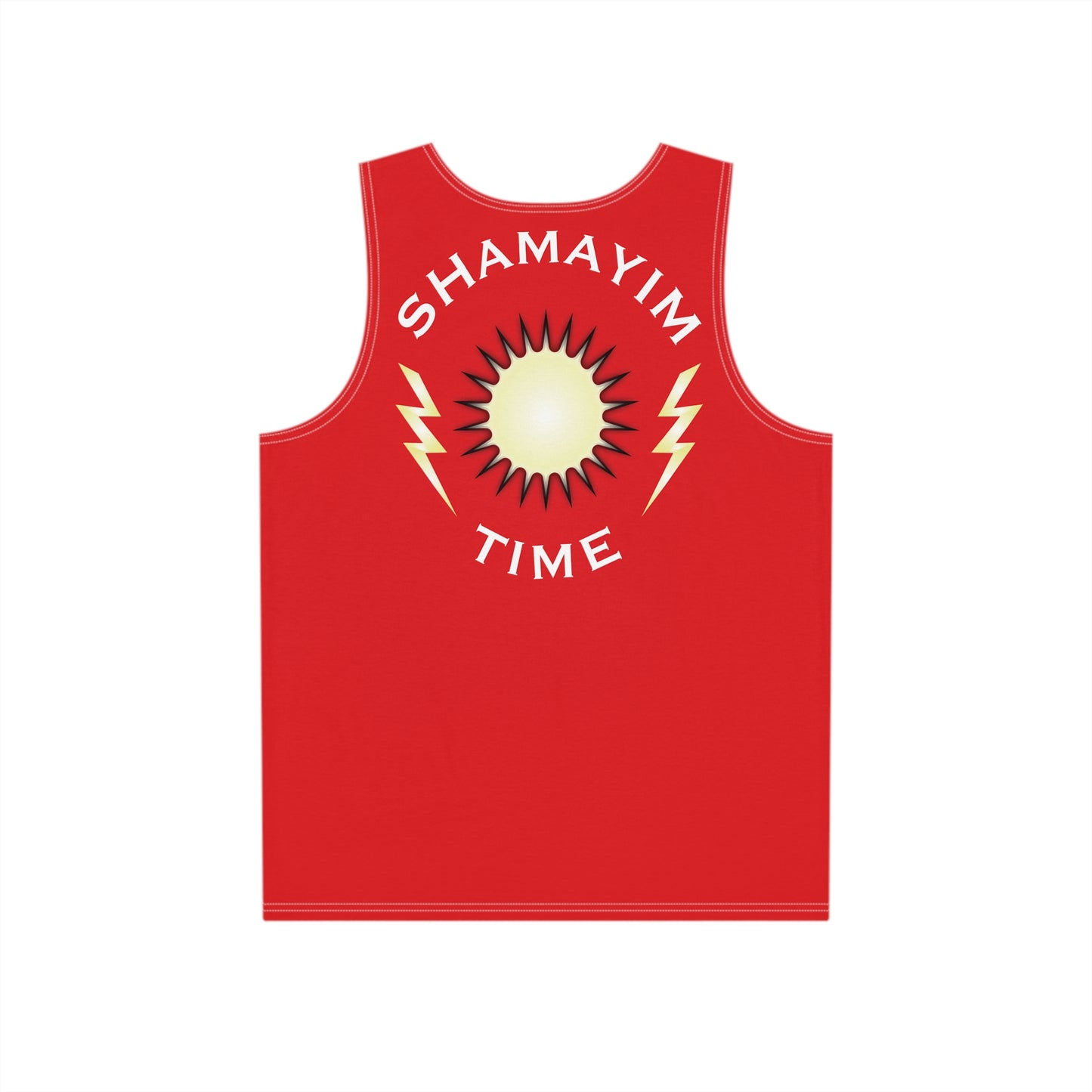 Tank Top Red Power Ranger Style