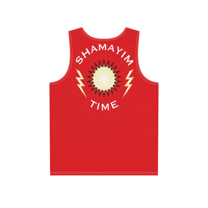 Tank Top Red Power Ranger Style