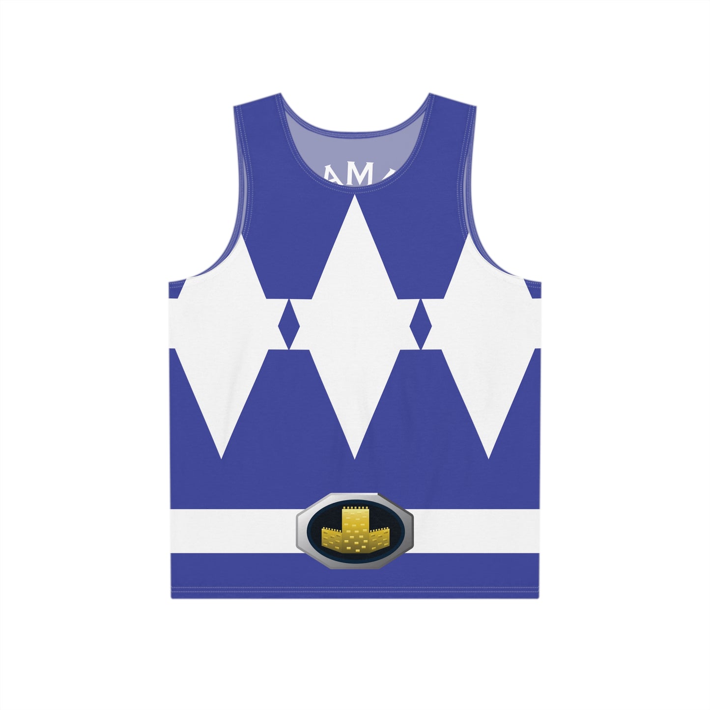 Tank Top Blue Power Ranger Style