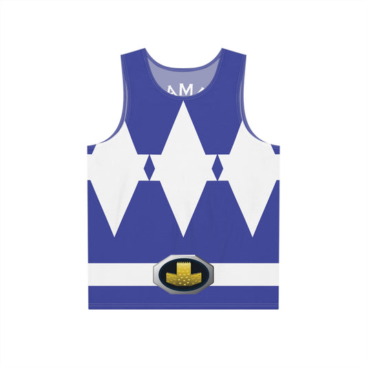 Tank Top Blue Power Ranger Style