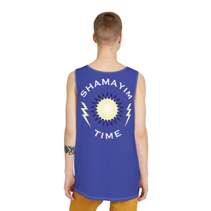Tank Top Blue Power Ranger Style